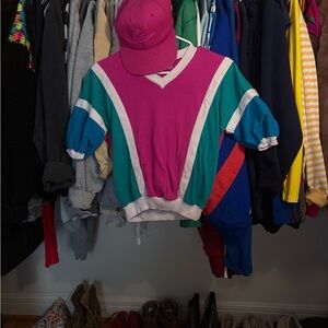 Colorful Vintage Style Sweatshirt